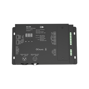 S4-DX 4 Channel High Voltage <strong>LED</strong> Strip DMX512 &amp; RDM Decoder <strong>DMX</strong> 512 <strong>Controller</strong> PWM Digital Numeric <strong>Display</strong> - Product Image 2