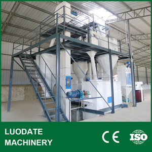 1-2TPH Tierfutter mühle Paletten maschine Futters ystem Ziegen geflügel futter Pellet verarbeitung Herstellung landwirtschaft licher Maschine - Product Image 6