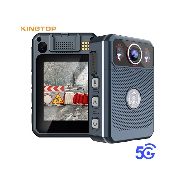 Revolucionar a polícia com a conectividade 5G na câmera corporal KT-Z1 da Kingtop