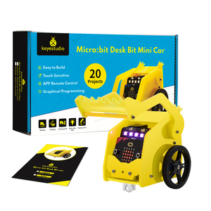 DIY Programmable Graphical Makecode <strong>Coding</strong> Robot Car Kit for BBC Micro:bit V2 and V1 STEM Educational Project - Product Image 3
