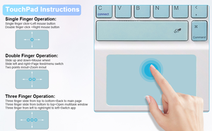 Teclado Bluetooth inalámbrico portátil con TouchPad, funda rígida retroiluminada para iPad, funda para tableta, teclado universal para iPad - Product Image 2