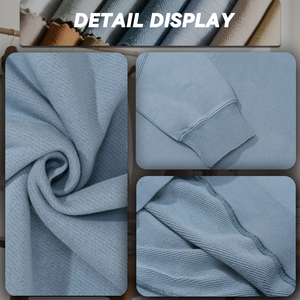 2025 mùa đông thời trang nam tùy chỉnh 100% cotton 400g looped Crew Neck SWEATSHIRT - Product Image 6