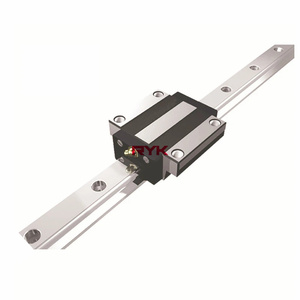 Guías lineales tipo rodillo de acero, Riel de rodamiento lineal para máquina cortadora, guías de rodadura de movimiento lineal - Product Image 3