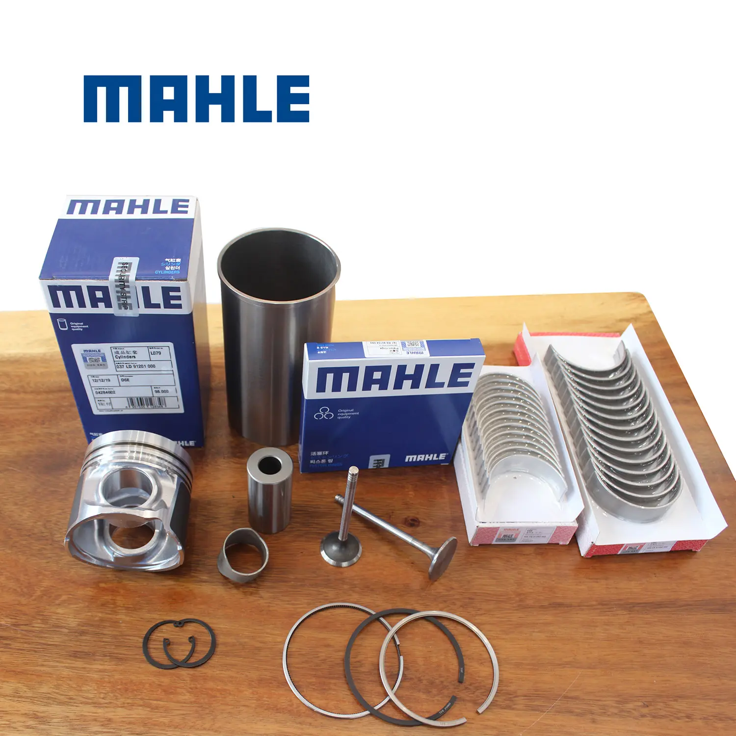 เครื่องยนต์ดีเซลคุณภาพสูง Mahle D6E อะไหล่ยกเครื่องสำหรับวอลโว่