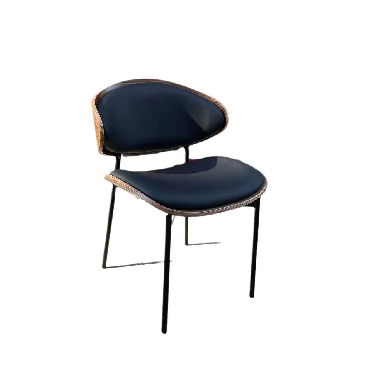 NEYI — chaise latérale personnalisée CY197, haute qualité, siège de salle à manger avec coussin pivotant en fibre de verre, tulipe