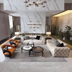 Mobilier De Salon Ensemble Canapé-Lit Mobilier De Maison Canapés En Cuir Modernes Canapé D'Angle Divano Camas Meuble De Salon - Product Image 4