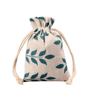 Bolsa de tela de lona con cordón, reciclada, para regalo - Product Image 3