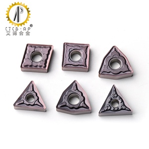 高品质碳化钨CNC切削刀片刀具，用于车削铣削开槽钻削加工应用 - Product Image 3
