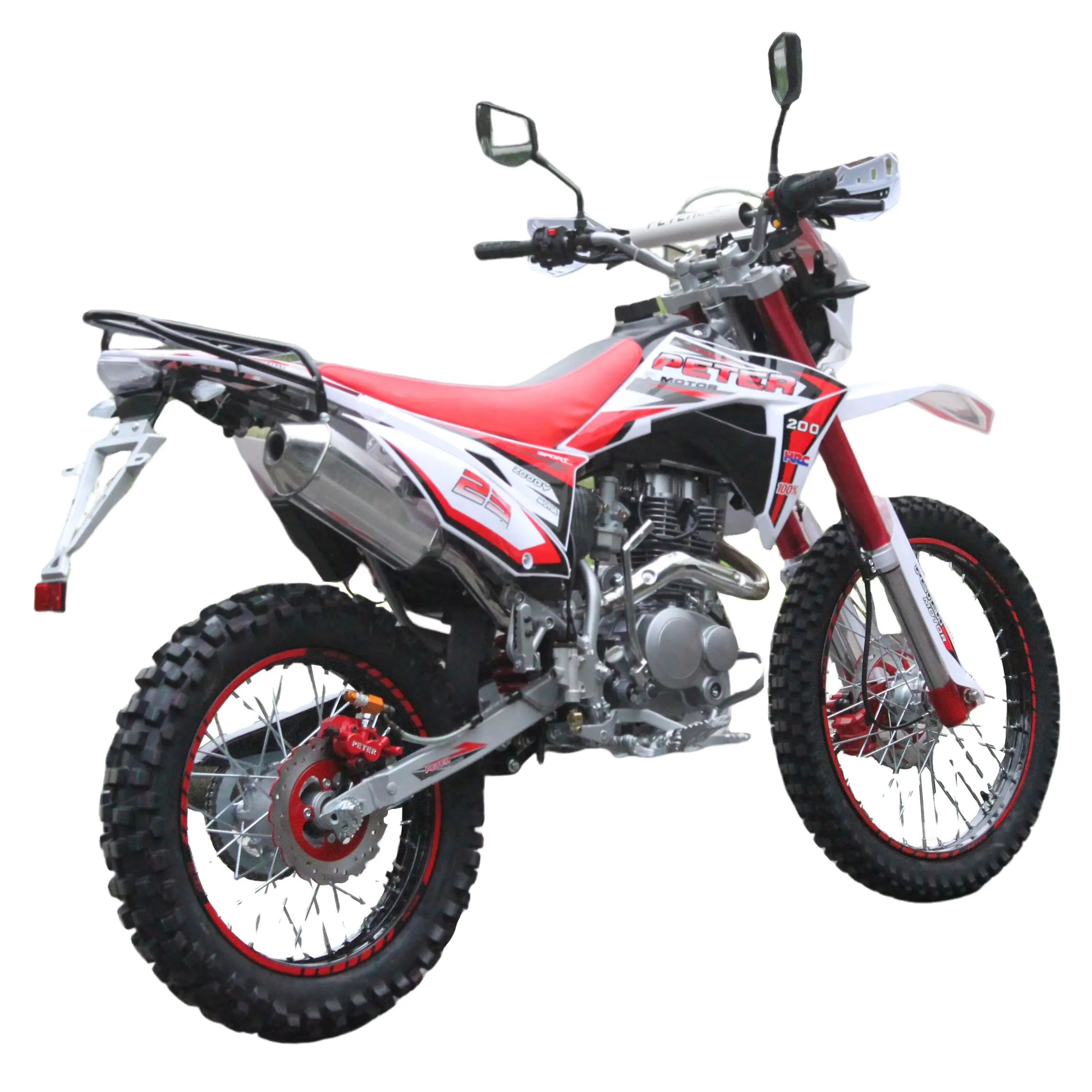 CHONGQING JIESUTE potente Moto 150CC 250CC a buon mercato Dirt Bike per la vendita alimentato a Gas adulto grande ruota Moto da Moto