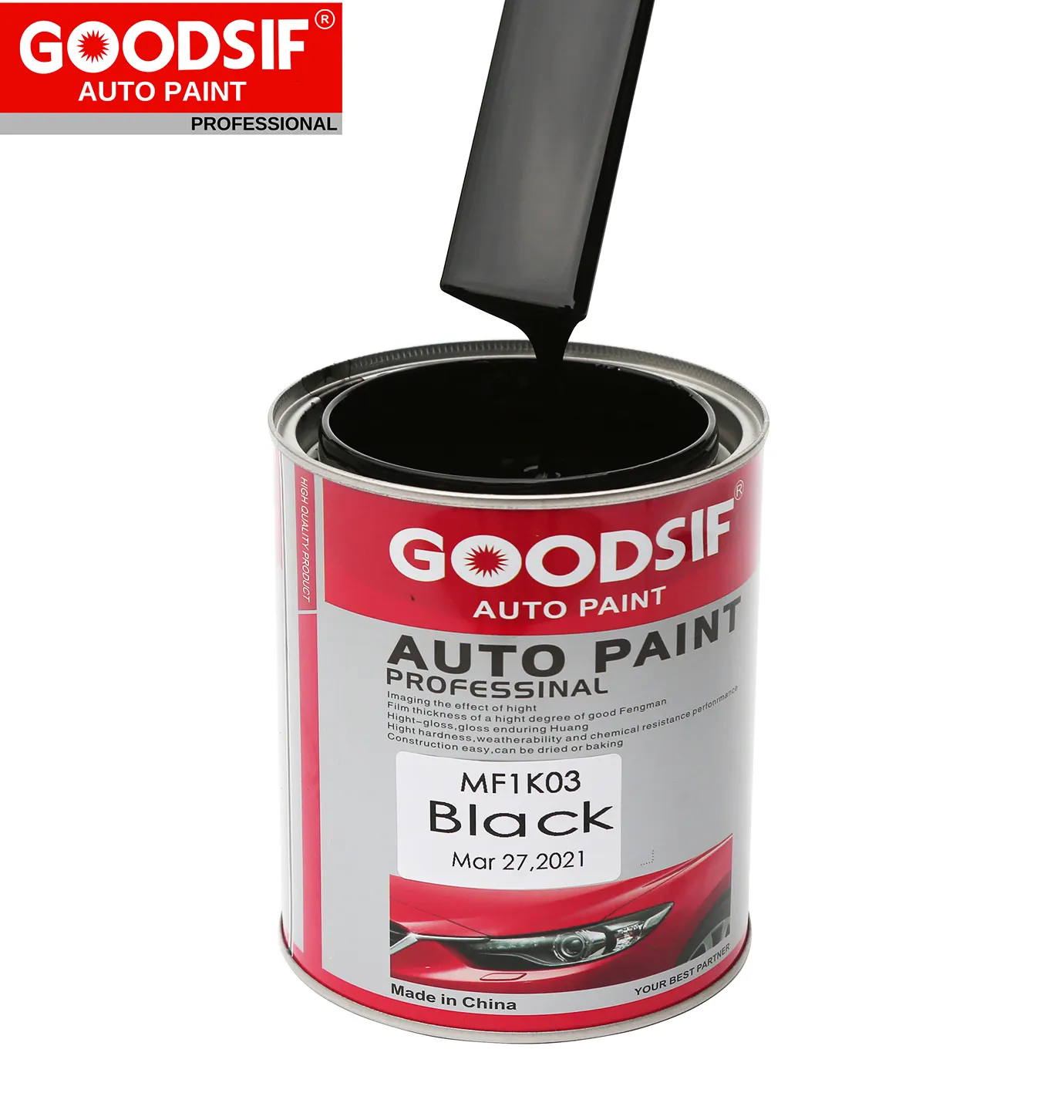 Autolak Grey Gallon 2K Primer Goodsif Tin Clear Coat Voor Auto Schilderen En Coating