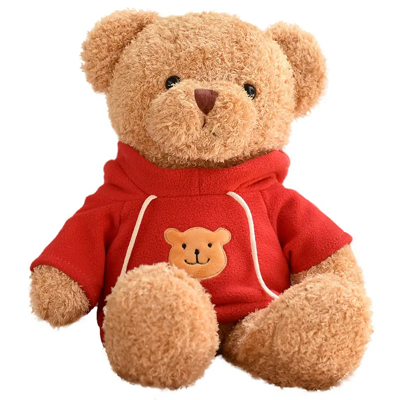 Urso de pelúcia personalizado, cor roxa 300 cm, grande, capitão marrom, promocional, bebê, recheado, animal de pelúcia