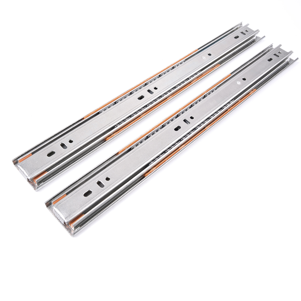 45mm Ball Bearing Drawer Slide Telescopic Channel 1.2*1.2*1.2mm