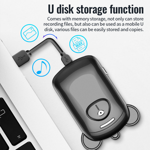 Q6 Mini distanza digitale usb registratore ad attivazione vocale dispositivo di registrazione portatile per lezioni, riunioni, apprendimento - Product Image 4