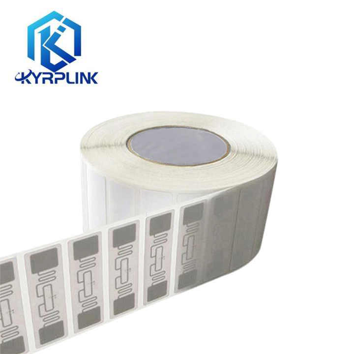 Disesuaikan jarak panjang Anti cairan stiker RFID Tag perhiasan Label Ultra frekuensi tinggi basah Inlay NXP U8 U9 UHF RFID Label