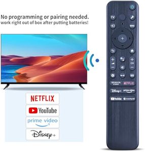 Toptan RMF-TX810U Sony akıllı TV için 2023 ses uzaktan kumanda plastik haddeleme ve çoğu model için sabit kod - Product Image 5
