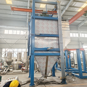 Descargador de bolsas a granel para transferencia de material suave para construcción de granos químicos Motor de acero para descarga de plantas de fabricación - Product Image 2