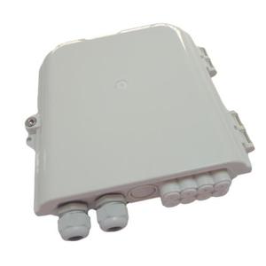 Outdoor IP65 Wall/Pole Mounted 8 SC Ports OTB FTB 8 Cores Fiber Nap Box 1X8 PLC Splitter Access Terminal Box - Product Image 2