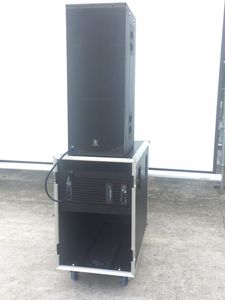 オーディオサウンド機器2*12 "フルレンジ18" サブウーファー2ウェイアクティブDSPアンプPa屋外システムスタックラインアレイスピーカー - Product Image 4