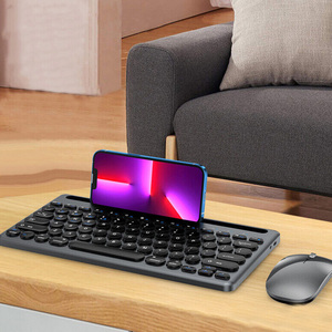 Wireless <strong>Keyboard</strong> Multi-Device BT and 2.4G Dual Mode for iPad to 3 Devices for Tablet iPhone PC Smart TV IOS <strong>Android</strong> Windows - Product Image 5