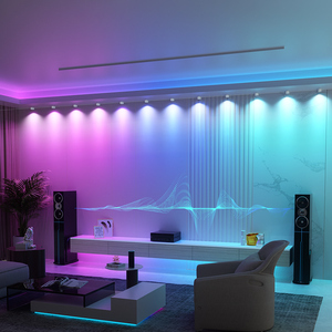 CL aydınlatma akıllı konut işık dim Rgb sihirli renk yüzeye monte dize kapalı dekor için Led downlight - Product Image 3
