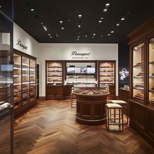 Sang Trọng Tùy Chỉnh Xì gà Trường Hợp & Humidors Hiển Thị Đứng Tủ Cửa Hàng Bán Lẻ Đồ Nội Thất Cho Rượu Vang Mát Tủ Lạnh Kệ Tự Chế Tủ Đông - Product Image 5