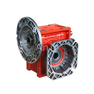 大扭矩IP55 Nmrv040 050 030 075 130变速器空心轴直角减速器小蜗轮电机带输入法兰 - Product Image 3