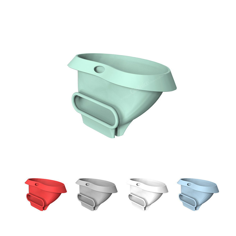 Brown-Silicone Liquid Funnel