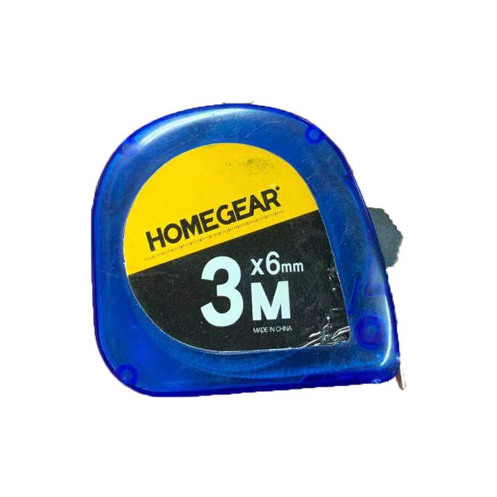 JUSEN-Mini cinta métrica de plástico transparente de 10 pies, regla flexible, retráctil, resistente al polvo, de acero