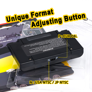 Toptancılar N64 340 konsolu NTSC ve PAL oyun kartuşu için 1 oyun kartı perakende kutusu siyah sürümü ile Video oyunu - Product Image 5