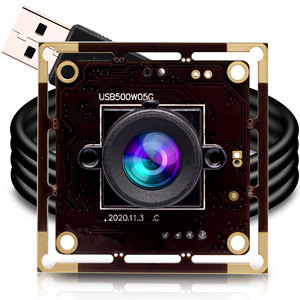 ELP 5MP USB Camera Module Aptina MI5100 CMOS Sensor with No Distortion Lens for QR <strong>Code</strong> Reading/Bar <strong>Code</strong> Reading - Product Image 1