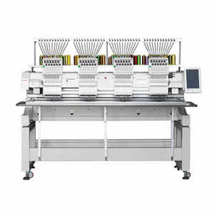 Dahao Latest 4-Head Digital <strong>Computer</strong> Embroidery Machine Flat <strong>Design</strong> for Home Use with Close-Loop Control <strong>System</strong>