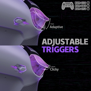 EXtremeRate RISE4 Plus Max Remap Kit programmabile Back Button Kit per PS5 Controller, Gaming Edge Mod - Product Image 4