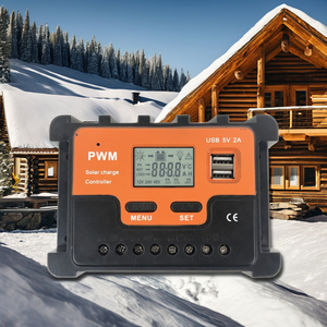 Hochwertiger 10A-100A Solar PWM Controller Off-Grid LED Display Beleuchtungs regler mit automatischer Erkennung - Product Image 3