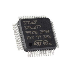 Stm32f103cbt7 braccio Qfp-48 Cortex-m3 Mcu 72mhz 128kb Flash 20kb Sram grado industriale 2xadc 3xusart può 2.0b - Product Image 1