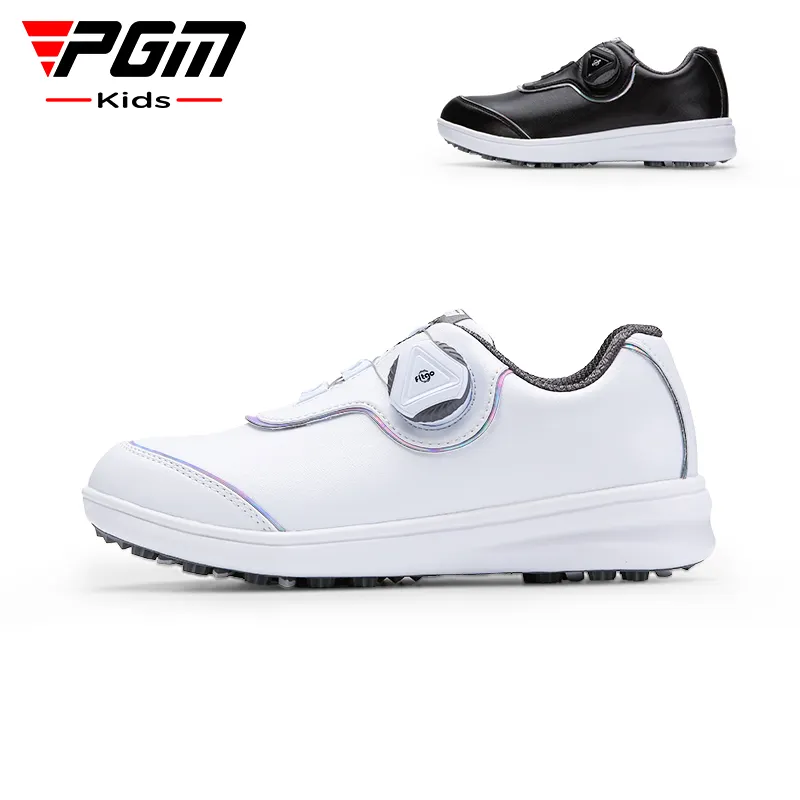 PGM-zapatos de golf para niños, calzado impermeable de China, venta al por mayor, XZ231