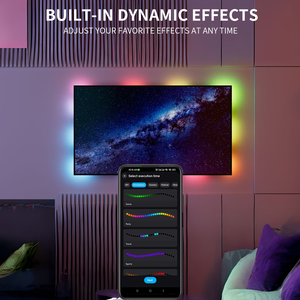 WS2812B Смарт RGB светодиодные полосы комплект синий зуб WiFi музыкальный контроллер индивидуально адресуемый USB DC5V световые струны - Product Image 6