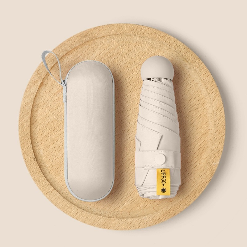 Mini 5-fold 6-rib capsule umbrella - Wutongmi