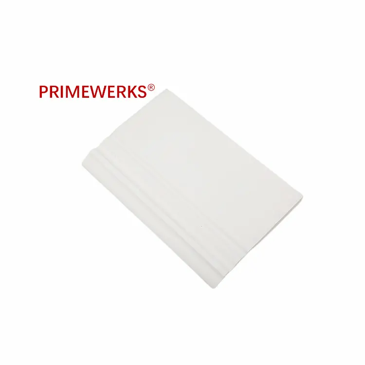 PRIMEWERKS S3s Moldura Techo Zócalo Imprimado Mdf Marco de madera Embellecedor Panel de pared decorativo Arquitravel