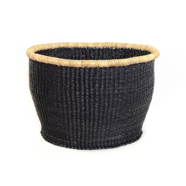 Design creativo di Bambù Rattan Seagrass Giacinto D'acqua di Stoccaggio di Articoli Vari Cestino Da Picnic Cestino di Rendere Il Trasporto Facile Tessuti A Mano del mestiere