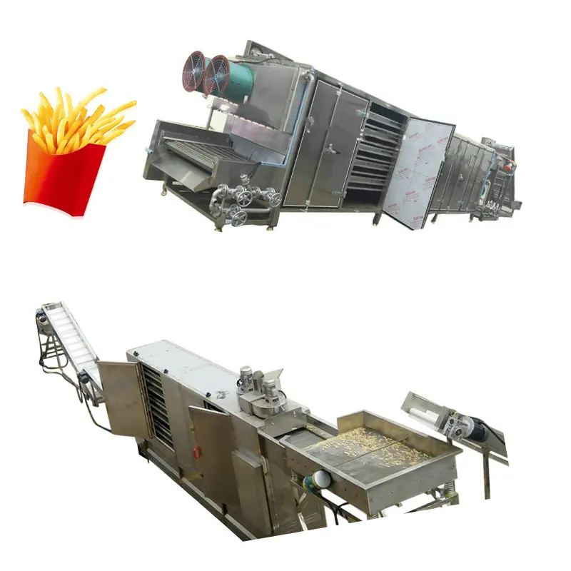 Linha de produção automática popular de batatas fritas