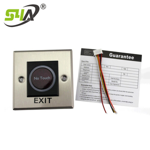No Touch Door Opener Door <strong>Exit</strong> <strong>Button</strong> <strong>IR</strong> Type for Door Access Control System with Remote Controller EB-17-R - Product Image 5