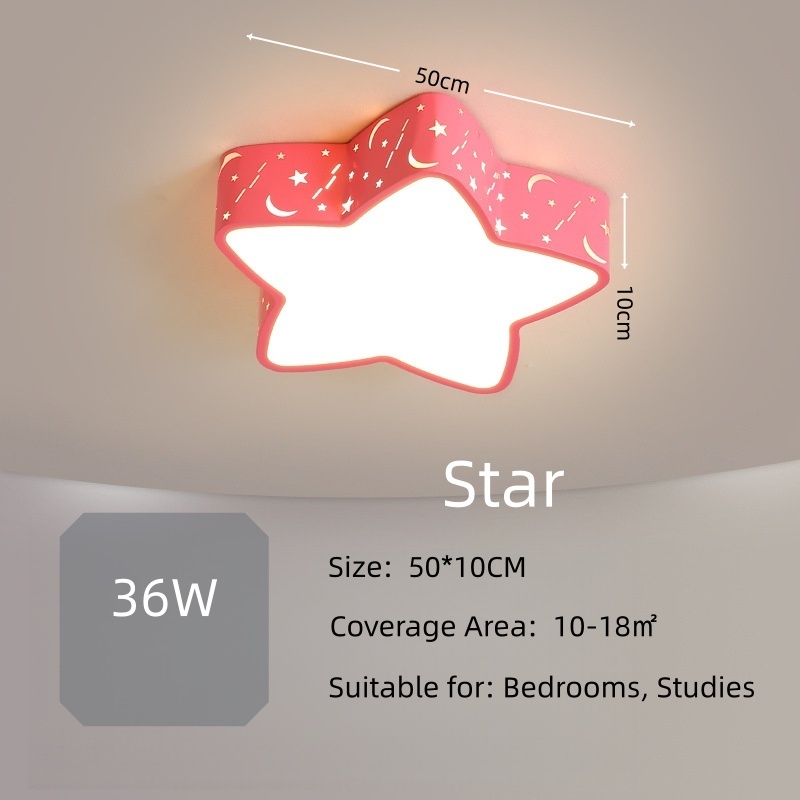Red-star-diameter 50*10CM