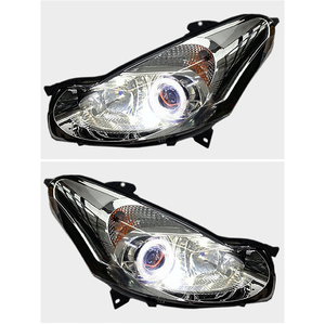 Customized Full <strong>LED</strong> Headlights for Citroen <strong>C2</strong> 2006-2012 Bi-xenon Projector Lens Front Lamps With DRL - Product Image 4