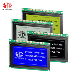Matriz de puntos LCD RoHS Certificado 12864G Módulo LCD Interfaz paralela para sistemas de energía Almacenamiento de energía móvil - Product Image 6