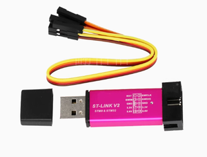 ST-LINK V2 STM8/STM32エミュレータプログラマ、stlinkダウンローダー、ライン燃焼デバッガーST-LINK-V2 - Product Image 3