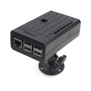 Raspberry Pi 4 funda soporte de cámara carcasa 3B/3B + placa base Carcasa protectora fija ABS ventilador caja de refrigeración Raspberry Pi 4B funda - Product Image 1