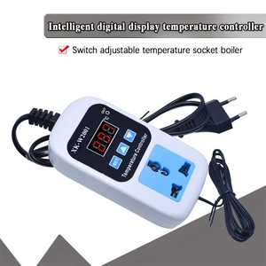 Digital LED Termômetro Controlador de Temperatura Termostato Incubadora Controle Microcomputador Atraso iniciar Com Sonda 110-220V 1500W
