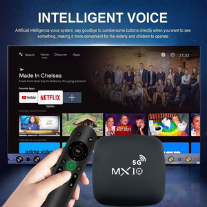 <strong>Android</strong> 13 1GB Quad <strong>Core</strong> ARM <strong>Cortex</strong>-A53 <strong>Dual</strong> Band Wifi6 BT4.1 4K Smart <strong>Android</strong> Tv Box Chip Set Top Box M10 5G - Product Image 5