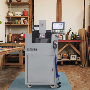 Atc 5 Axis Cnc Grabado Fresado SYNTEC Máquina enrutadora CNC de 3 ejes de alta velocidad Control DSP Servomotor de 5KW para PVC MDF Grabado Corte con bomba de engranajes Cnc Centro de mecanizado pequeño - Product Image 1