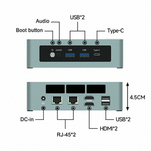 Cloud Terminal PC Thin Client FL600N2 con ARM A9 4 núcleos 1,6 GHz(RK3188) RDP 8,1 Zero Client mini pc Thin Client Zero